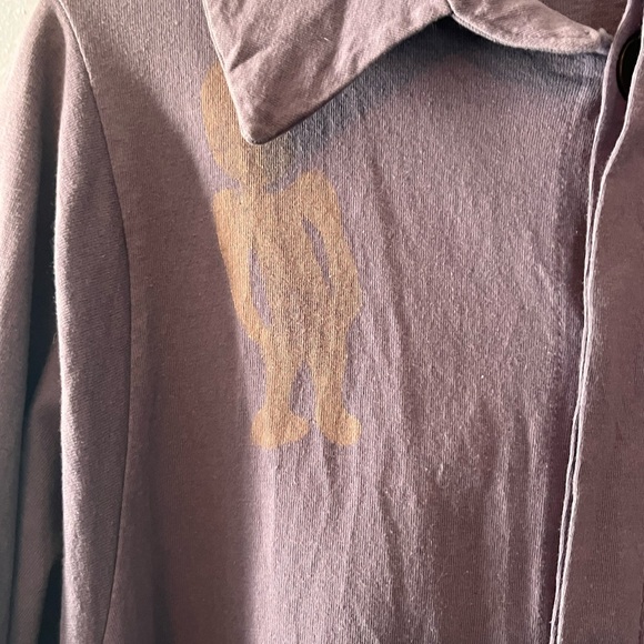 Lagan look style cotton cardigan with unique unique hemline Size medium - Picture 3 of 12